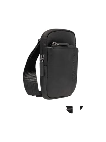 Strellson Schultertasche 'Clapton Brian in Schwarz 13,00 x 18,00 x 2,00 cm'