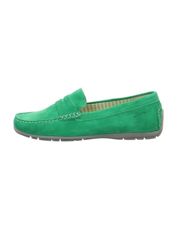 Sioux Mokassin Slipper in Grün
