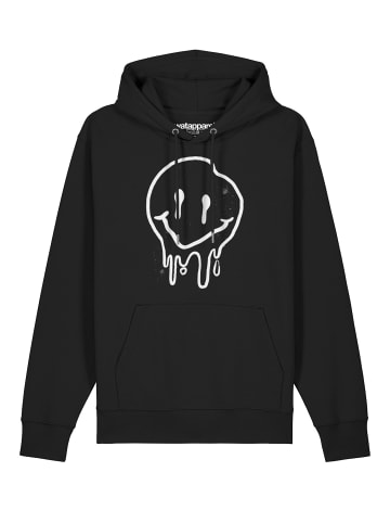 wat? Apparel Sweatshirt Smiley in Schwarz