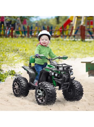 HOMCOM 12V 10Ah Kinder Quad 3-5 Jahre Grün