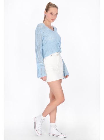 myMo Women Sweater in light blue