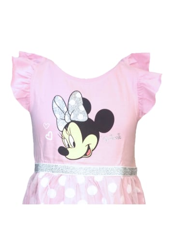 Disney Minnie Mouse Sommerkleid mit Tüll & Glitzer Minnie Mouse in Rosa