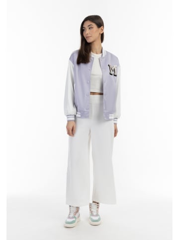 myMo Damen Collegejacke in Helllavendel