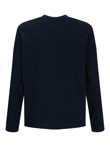 JACK & JONES Junior Jjedenver Langarmshirt in navy blazer