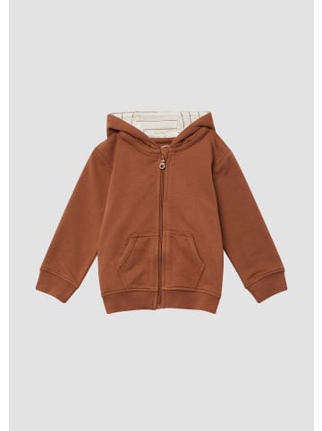 s.Oliver Sweatshirt Jacke in 8822_braun