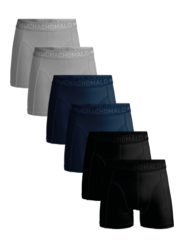 Muchachomalo 6er-Set: Boxershort in Mehrfarbig - für Herren