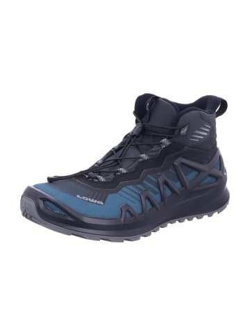 LOWA Wanderschuhe MERGER GTX MID in stahlblau/anthrazit