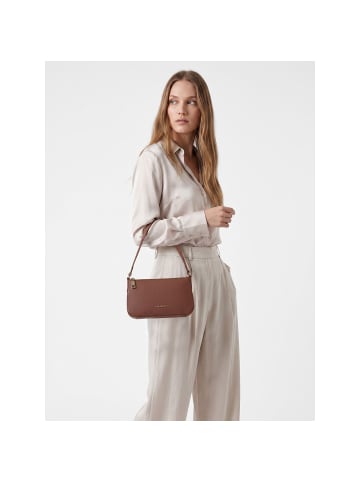 Lazarotti Bologna Leather Pochette Schultertasche Leder 22 cm brown