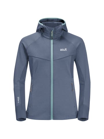 Jack Wolfskin Fleecejacke Hydro Grid in Rauchblau