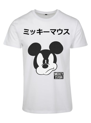 Merchcode Merchcode Herren Mickey Japanese Tee in white