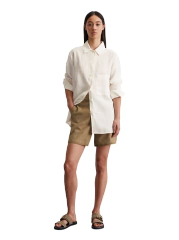 Marc O'Polo Lange Leinenbluse relaxed in M152