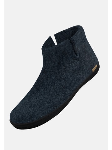 glerups Boots Kautschuksohle Schwarz in Denim