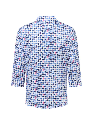 Franco Callegari Bluse in marine weiß - 0070