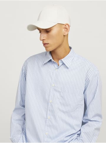 Jack & Jones Baseball Cap in Cloud Dancer