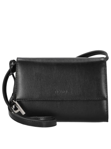 PICARD Auguri - Umhängetasche 19 cm (rot-lack) in schwarz