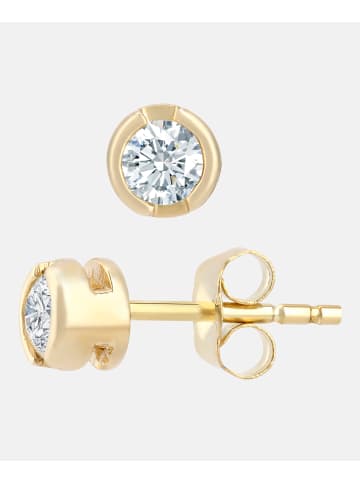 Diamant L'éternel Ohrringe aus 375 Gelbgold mit Diamant