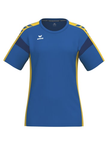 erima Damen T-Shirt function in new royal/gelb