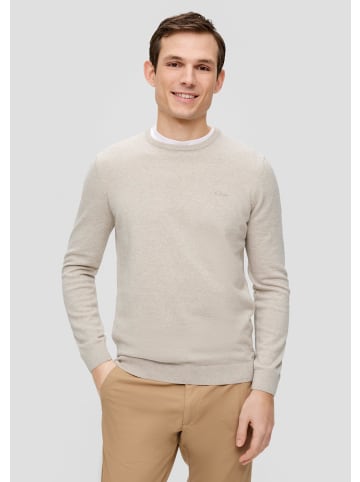 s.Oliver Strickpullover langarm in Beige