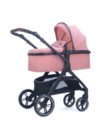 PIXINI Kombikinderwagen Nelio in Rosa