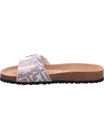 Tamaris Pantoletten in BEIGE/SNAKE
