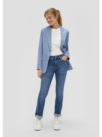 s.Oliver Jeans-Hose lang in Blau