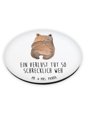 Mr. & Mrs. Panda magnet Bär Verlust mit Spruch in Weiß