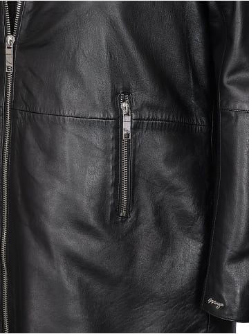 Maze Ledermantel 42021316 in schwarz