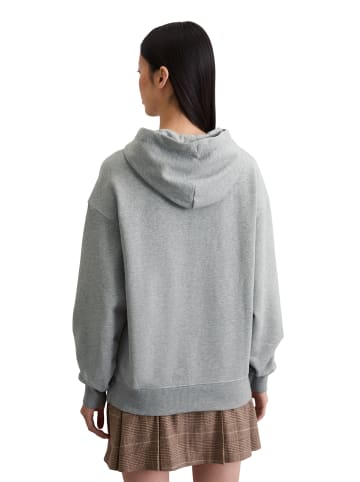 Marc O'Polo Logo-Hoodie relaxed in Light Grey Melange