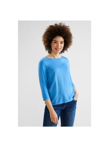 Street One Langarmshirt in splash blue