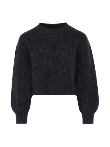 DreiMaster Damen Grobstrickpullover in SCHWARZ