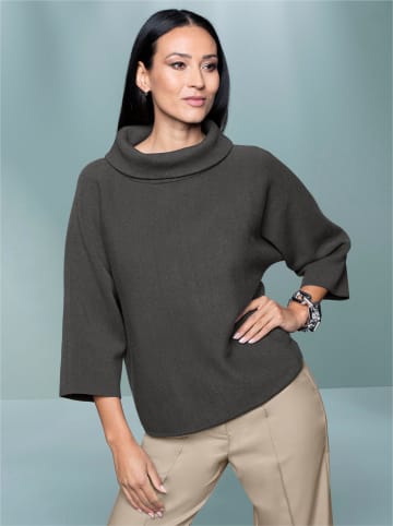 Heine 3/4 Arm-Pullover in graphit