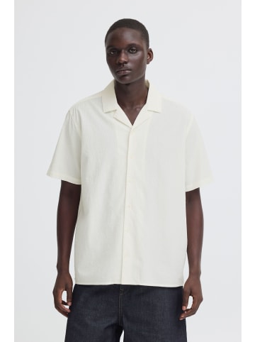 BLEND Kurzarmhemd BHAvan in Creme