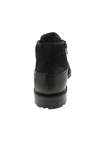 Bugatti Schnürstiefel Schwarz