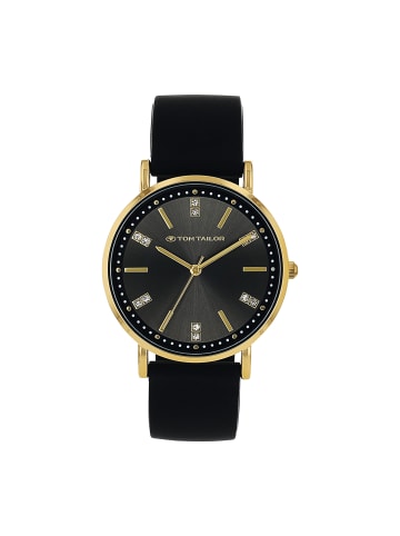 Tom Tailor Quarzuhr Alloy/Edelstahl, IP gold in Gold
