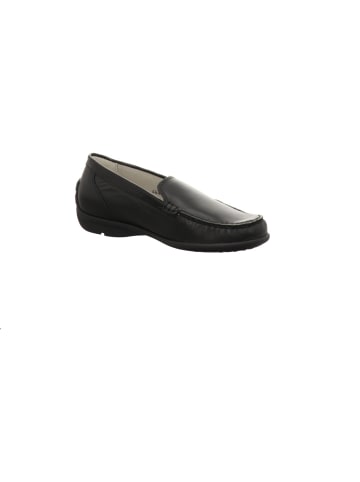 WALDLÄUFER Slipper in schwarz