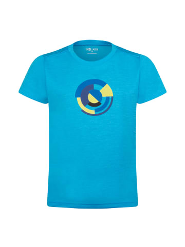 Trollkids Funktionsshirt Sognefjord in pool blue