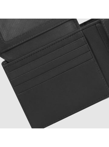 Piquadro Steve Geldbörse RFID Schutz 11 cm in black