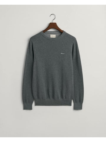 Gant Pullover in Dark Grey Melange