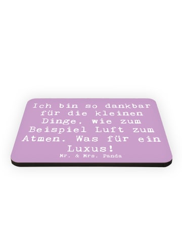 Mr. & Mrs. Panda Pinnwand Magnet Spruch Dankbarkeit für kleine D... in Lavendeltraum