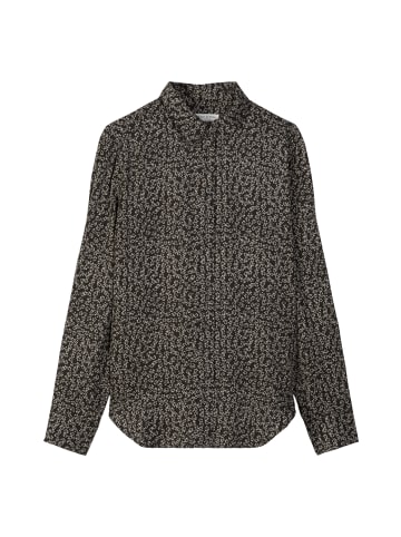 Marc O'Polo Print-Bluse relaxed in Dark Grey