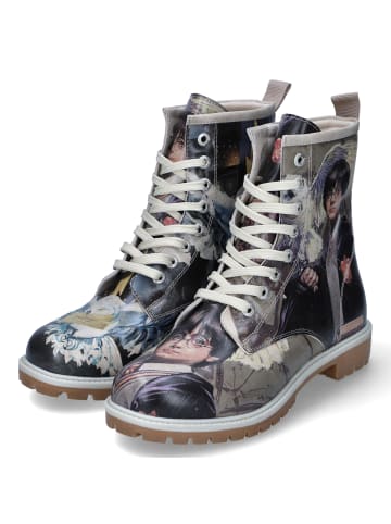 Dogo Combat Boots HARRY AND HEDWIG in Mehrfarbig