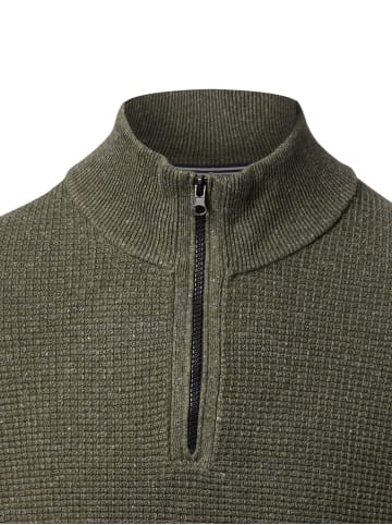 Nils Sundström Pullover in oliv - 0003