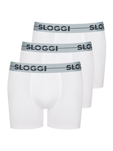 Sloggi Long Short / Pant Go in Weiß