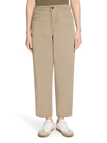 CARTOON Used Look-Jeans mit Waschung in Dark Beige Denim