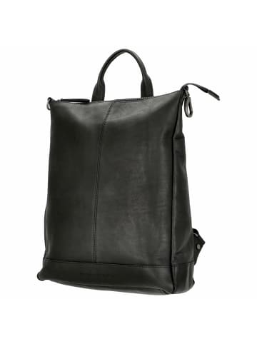 The Chesterfield Brand Manchester - Rucksack Leder 40 cm in schwarz