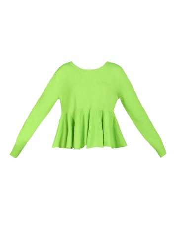 myMo Pullover in Neon Grün