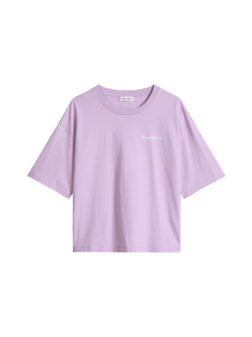 Marc O'Polo MOP Club '67 T-Shirt , Oversized, Back Print in Vibrant Lilac