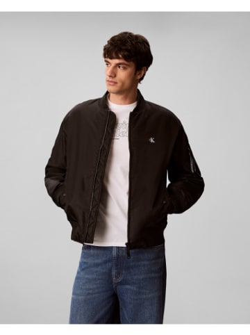 Calvin Klein Bomberjacke in Schwarz