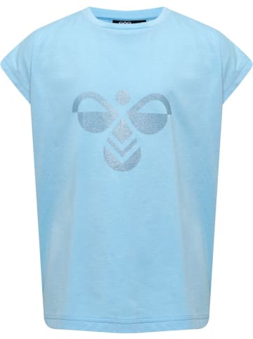 Hummel Kinder Sportshirt "Diez T-Shirt S/S" in Blau