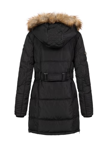 Geographical Norway Winterjacke in Schwarz